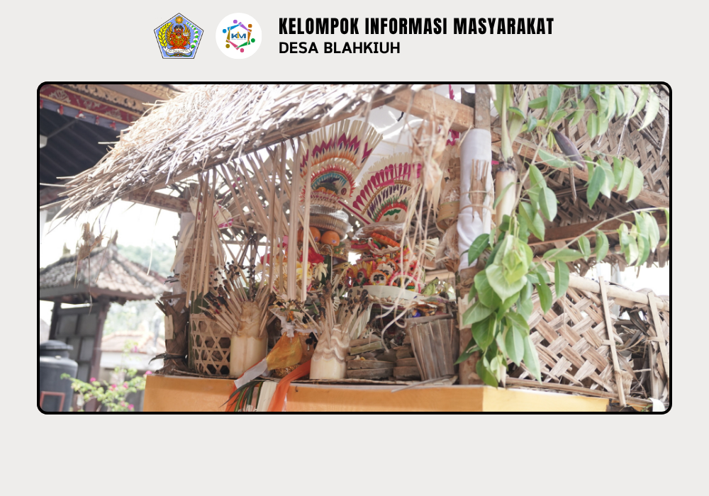Kegiatan Serah Terima Upakara Piodalan di Pura Melanting Banjar Pikah, Desa Blahkiuh - Image 6