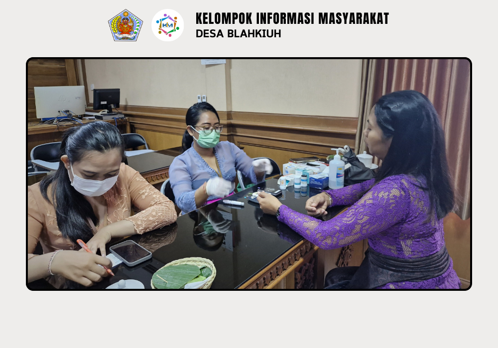 Pembinaan Kesehatan Kerja di Sektor Formal Oleh UPT Puskesmas Abiansemal I di Kantor Perbekel Blahkiuh - Image 2