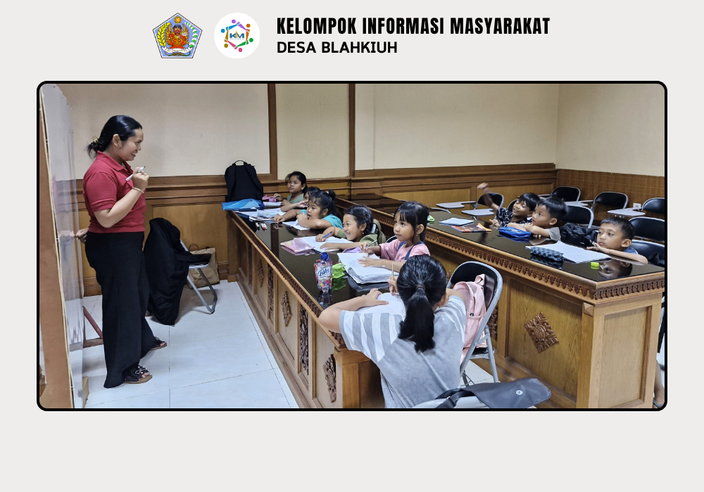 Kegiatan Bimbingan Belajar Bahasa Inggris di Desa Blahkiuh - Image 2