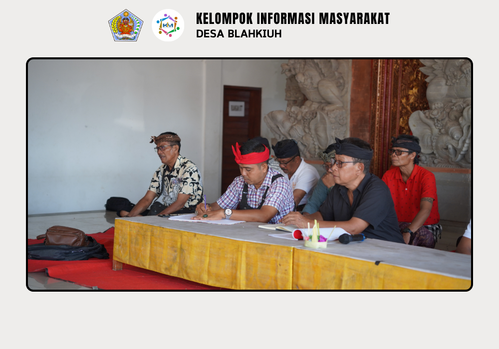 Rapat Koordinasi Pendataan Krama Tamiu dan Tamiu Desa Adat Blahkiuh - Image 6