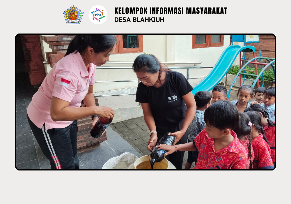 Edukasi dan Pembuatan Eco Enzyme Bersama Anak-anak TK Singasari 1 dan 2 Blahkiuh Berlangsung Seru dan Edukatif - Image 6