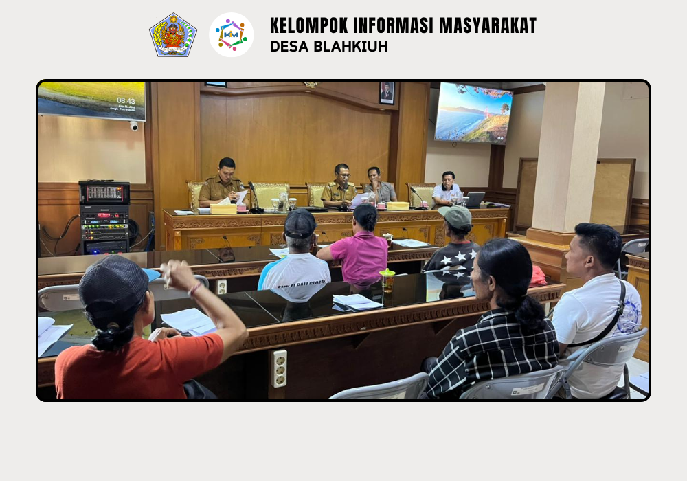 Sosialisasi dan Penandatanganan Surat Pernyataan BLT Desa Blahkiuh Berlangsung Lancar - Image 2