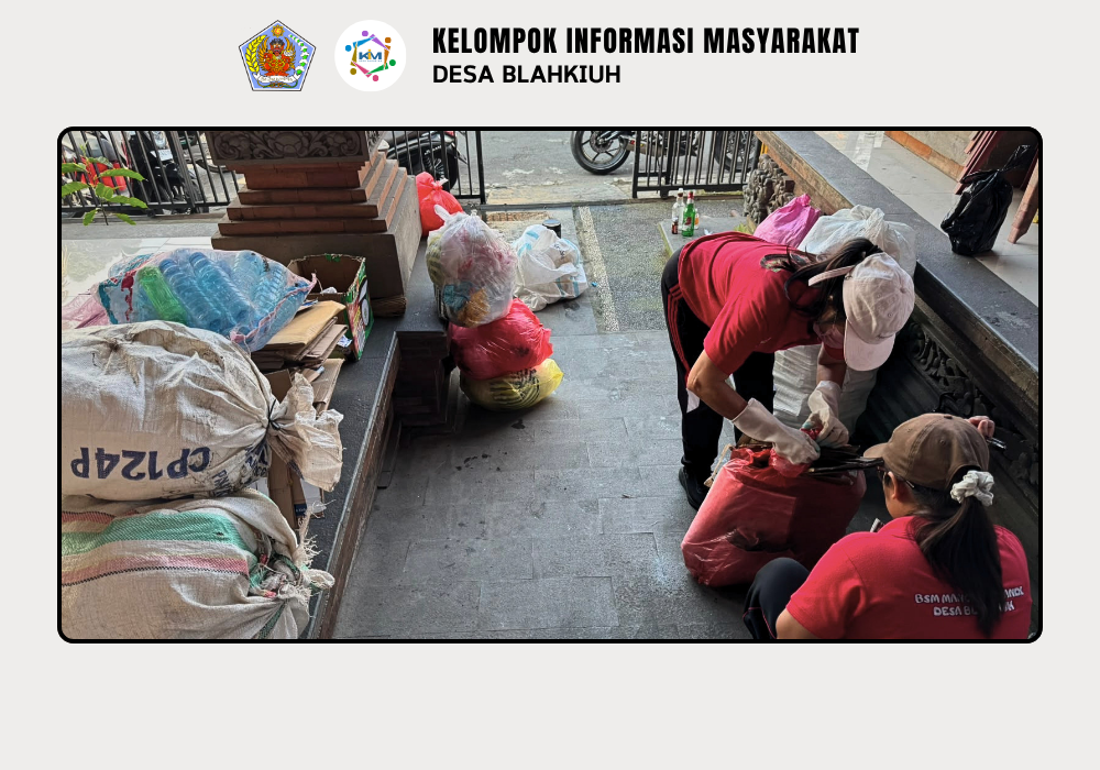 Kegiatan Bank Sampah di Desa Blahkiuh - Image 4