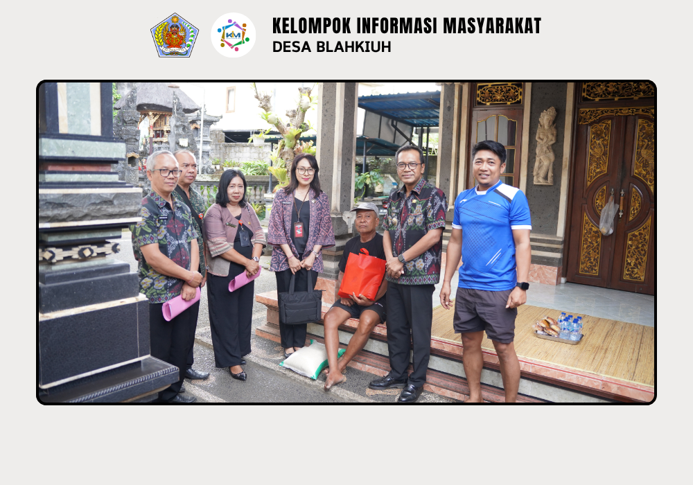 Penyerahan Bantuan Kursi Roda, Alat Bantu Dengar, dan Sembako dari Dinas Sosial Kabupaten Badung untuk Warga Desa Blahkiuh yang Membutuhkan - Image 10