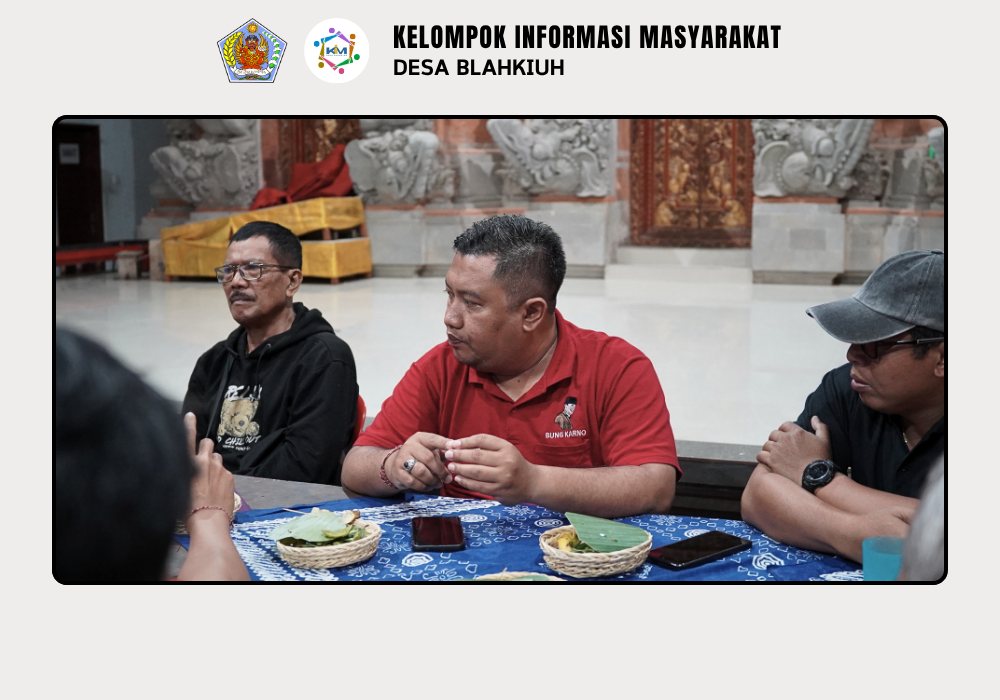 Rapat Koordinasi Anggota BERISAPA Dalam Rangka Pelatihan Penanggulangan Sampah Berbasis Sumber di Desa Blahkiuh - Image 4