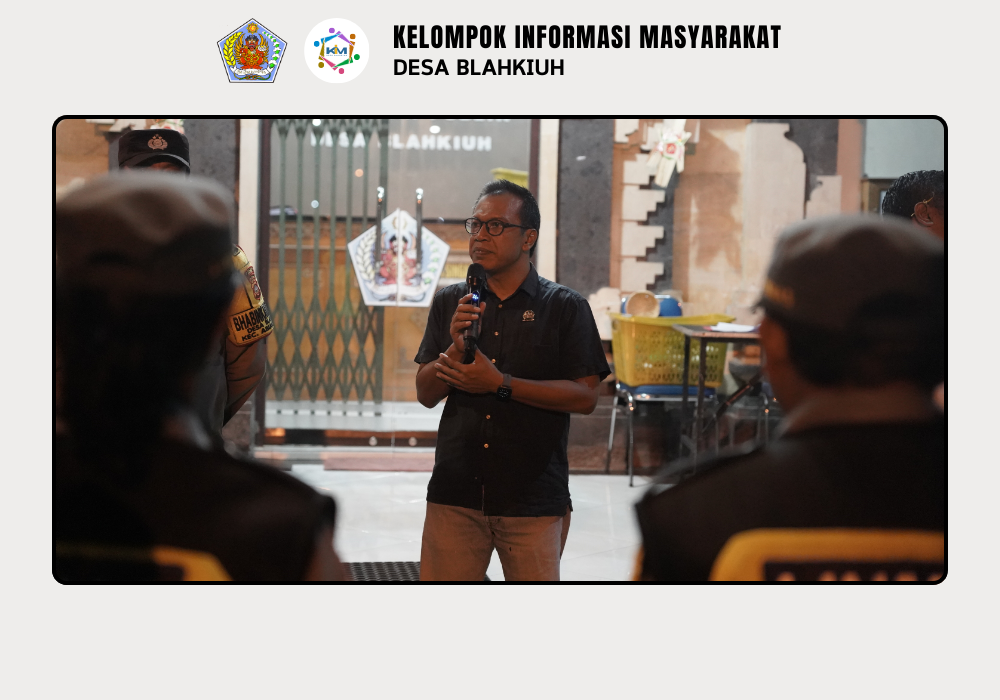 Linmas Desa Blahkiuh Melaksanakan Ronda di Wilayah Desa Blahkiuh - Image 6