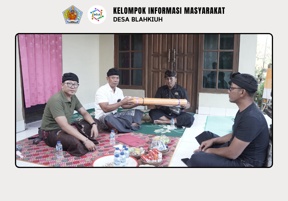 Penyerahan Bantuan Santunan Kematian di Wilayah Banjar Kembangsari