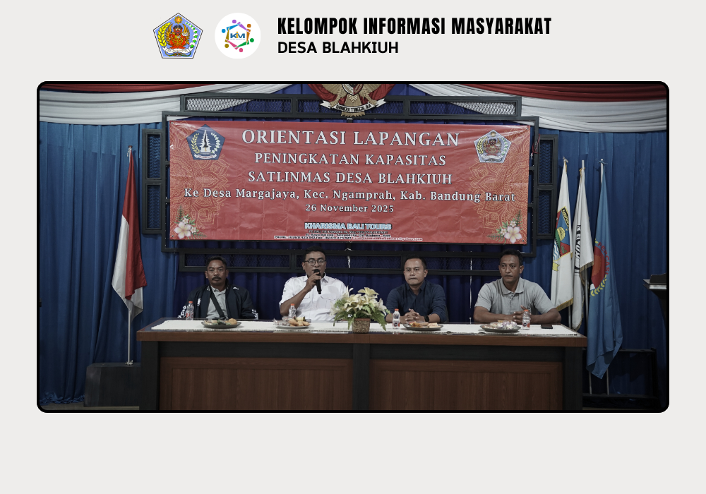 Kegiatan Orientasi Lapangan Peningkatan Kapasitas Satlinmas Desa Blahkiuh ke Desa Margajaya, Kec. Ngamprah, Kab. Bandung Barat - Image 4