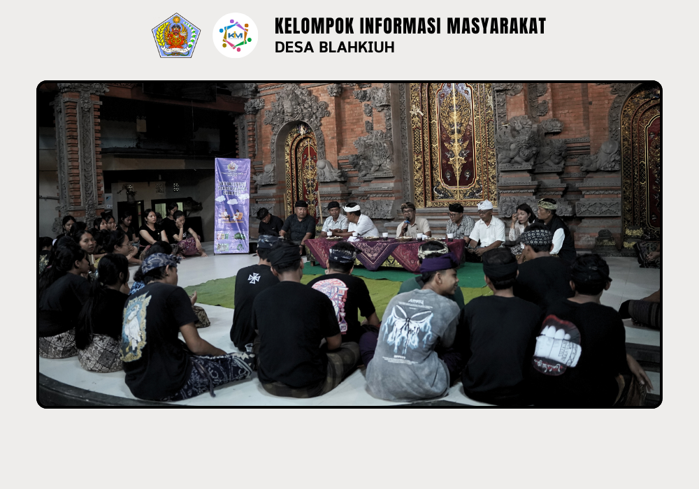 Pembinaan Pementasan Seni Budaya (Pengerupukan) dan Sosialisasi Pengelolaan Sampah Berbasis Sumber di Desa Blahkiuh - Image 10