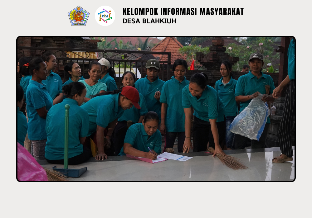 Gerakan Kulkul PKK dan Posyandu Desa Blahkiuh Bangkitkan Semangat Gotong Royong - Image 2