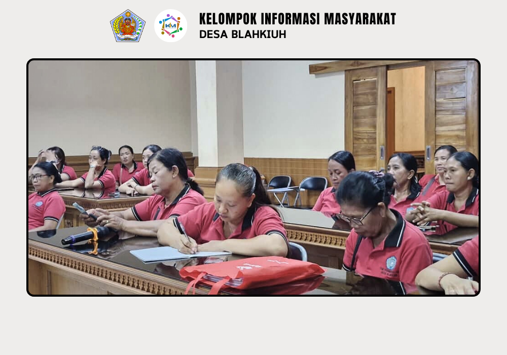Rapat Rutin PKK Desa Blahkiuh - Image 6
