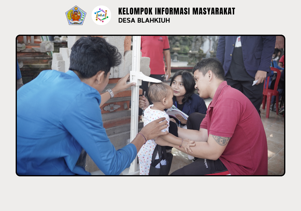 Kegiatan Posyandu Balita di Wilayah Banjar Ulapan II