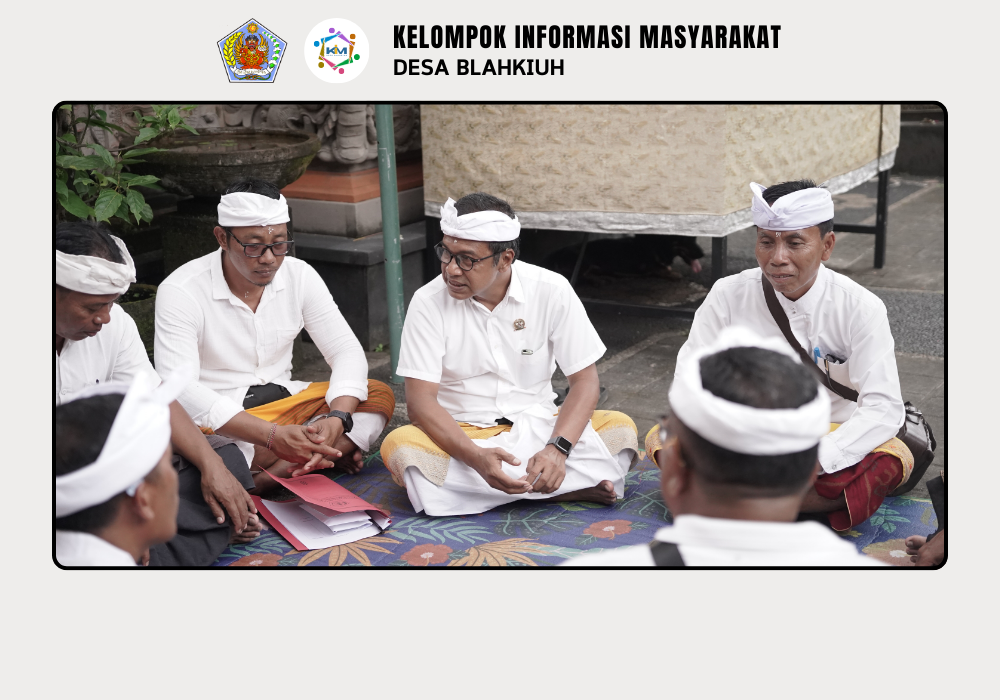 Serah Terima Upakara Piodalan di Pura Desa Lan Puseh Desa Adat Pikah, Pura Majapahit Banjar Pikah, dan Pura Dalem Pendem Banjar Dlodpasar, Desa Blahkiuh. - Image 2