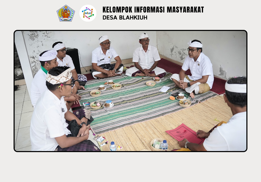Kegiatan Serah Terima Upakara Piodalan di Pura Dalem Suci Br. Tengah dan Pura Manik Angkeran Br. Ulapan I, Desa Blahkiuh - Image 2