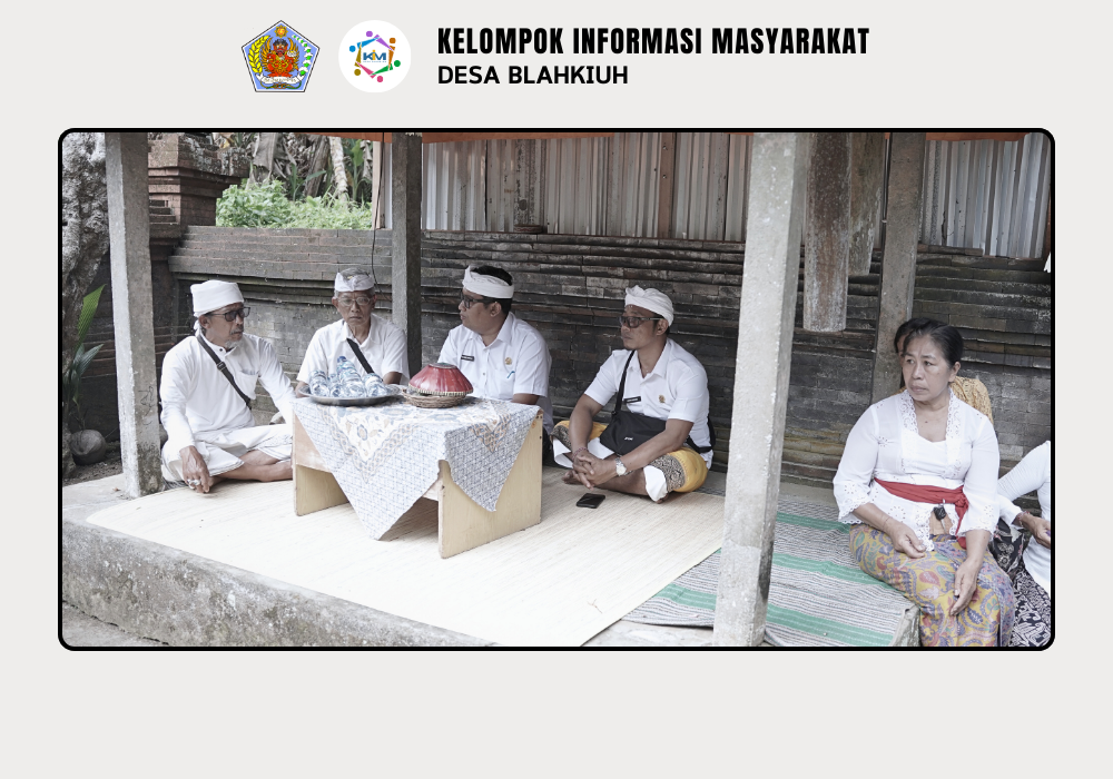 Kegiatan Serah Terima Upakara Piodalan Pura Dalem Alit Br. Ulapan I, Pura Ratu Ngurah Br. Benehkawan, Pura Taman Cebluk, Pura Ratu Ngurah Rambut Sedana Br. Dlodpasar, dan Pura Melanting Pasar - Image 7