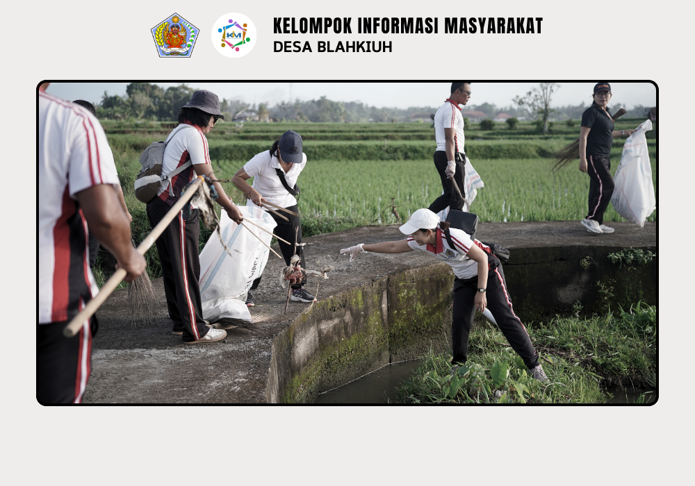 Kerja Bakti Wujudkan Lingkungan Aman, Sehat, Resik, dan Indah (ASRI) di Subak Blahkiuh - Image 7