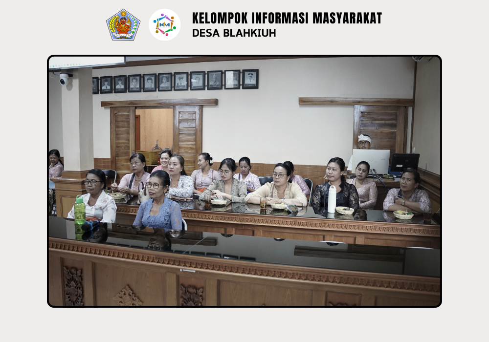 Pembinaan Srada Bhakti Bagi Perangkat Desa, Staf Desa, TP PKK, dan CS Desa Blahkiuh - Image 3