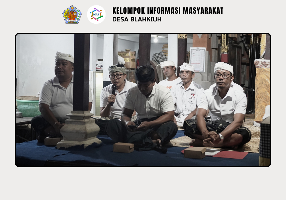 Pembinaan Sekaa Gong Pura Dalem Swargan Desa Blahkiuh - Image 2