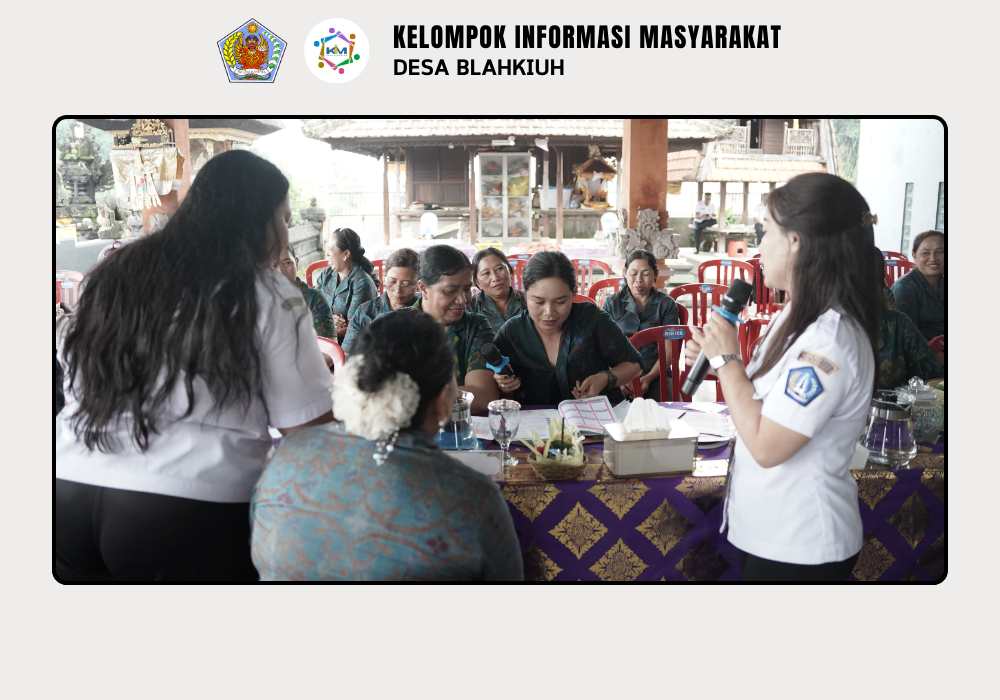 Pelatihan Integrasi Layanan Primer Posyandu Desa Blahkiuh Hari II