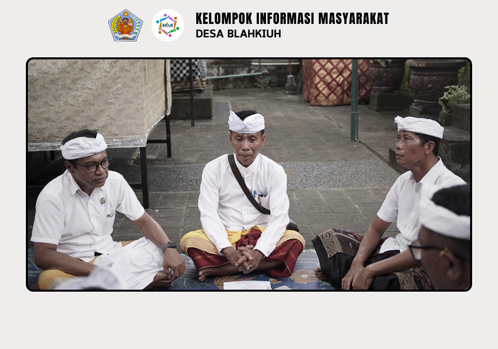 Serah Terima Upakara Piodalan di Pura Desa Lan Puseh Desa Adat Pikah, Pura Majapahit Banjar Pikah, dan Pura Dalem Pendem Banjar Dlodpasar, Desa Blahkiuh. - Image 3