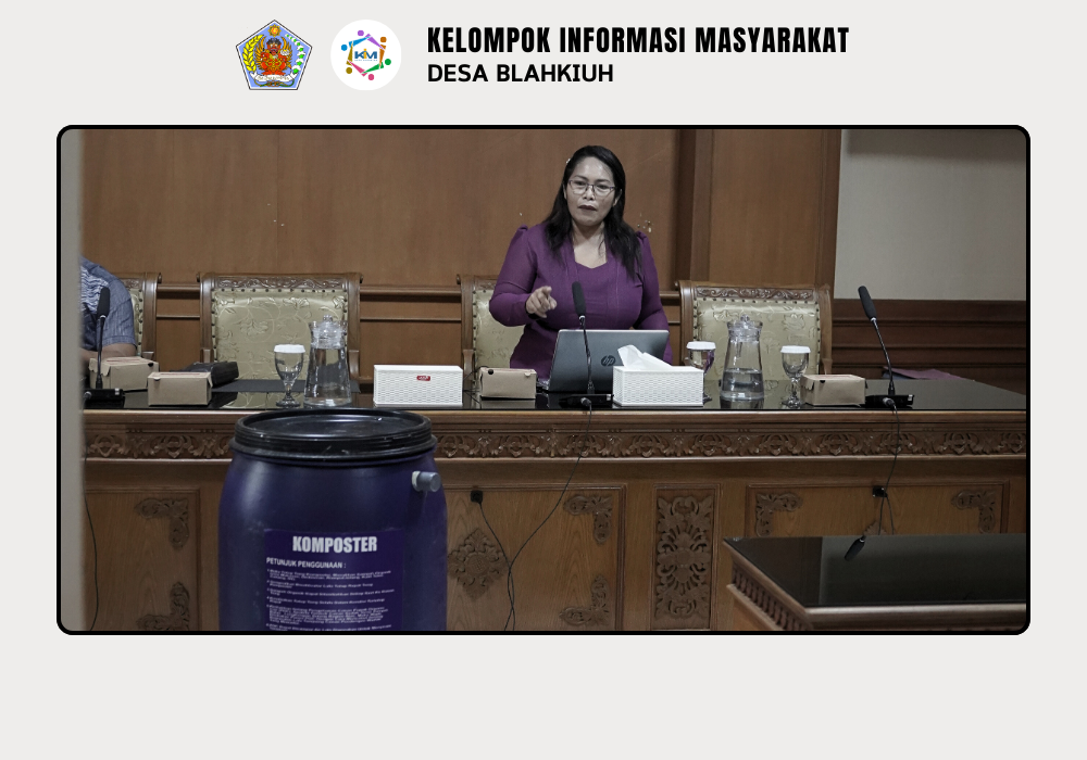 Penyuluhan Lingkungan Hidup oleh DLHK Kabupaten Badung di Desa Blahkiuh - Image 6