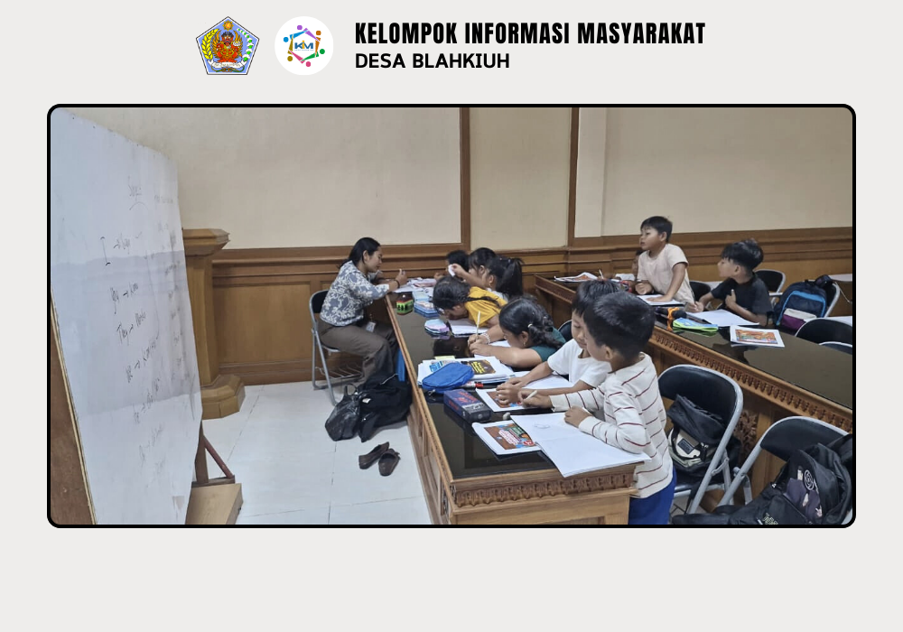 Kegiatan Bimbingan Belajar Bahasa Inggris di Desa Blahkiuh - Image 3