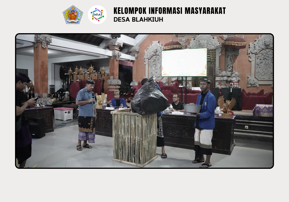 Mahasiswa KKN Universitas Warmadewa Gelar Stimulasi Pemilahan Sampah di Desa Blahkiuh - Image 8