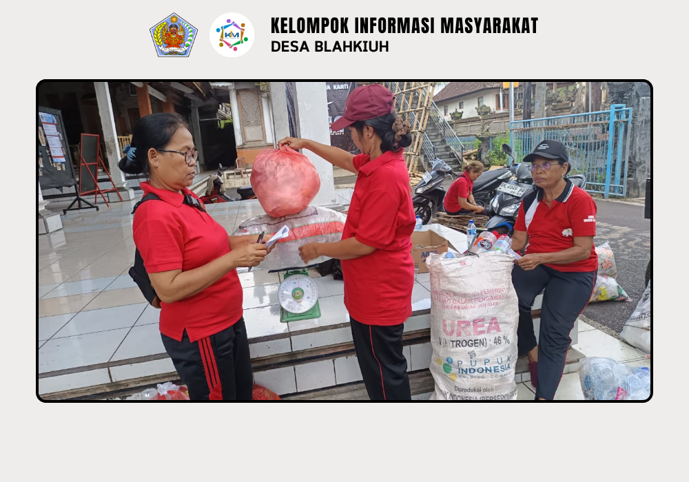 Kegiatan Bank Sampah di Desa Blahkiuh - Image 9