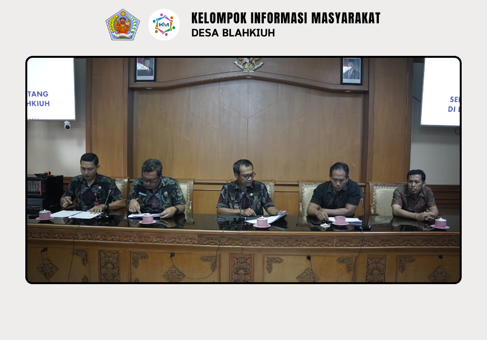 Rapat Pelaksanaan Bantuan Langsung Tunai (BLT) Desa Blahkiuh Tahun Anggaran 2026 - Image 3