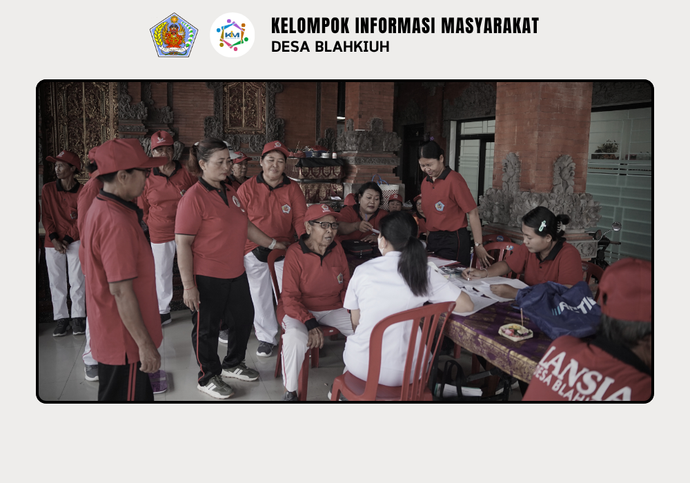 Kegiatan Posyandu Lansia Di Wilayah Banjar Tengah