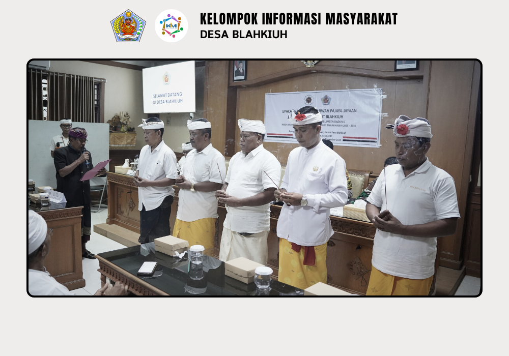 Pengukuhan Bendesa Adat Blahkiuh Berlangsung Khidmat di Ruang Agendu Wirasa Singasari - Image 7