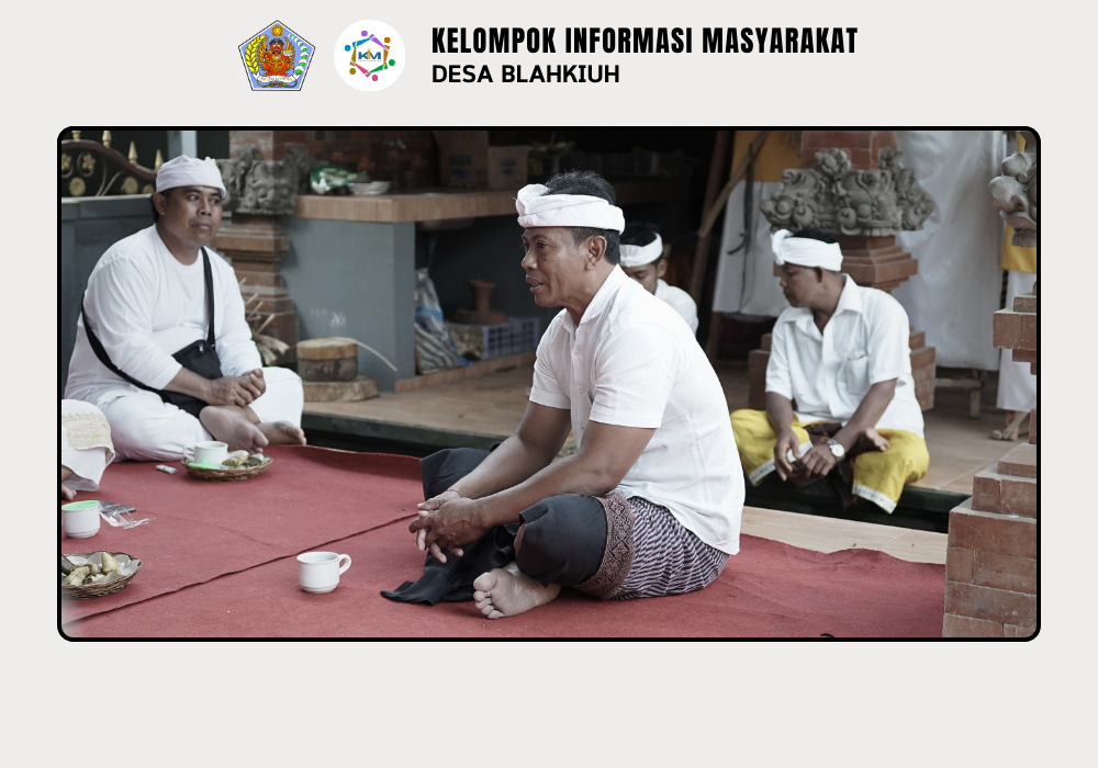 Serah Terima Upakara Piodalan di Pura Pasek Gel-gel, Banjar Ulapan I, Desa Blahkiuh - Image 3