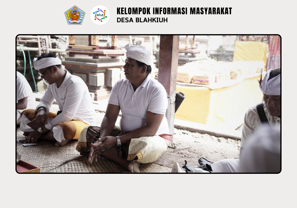 Serah Terima Upakara Piodalan di Pura Penataran, Pura Prajapati Gede, dan Pura Dalem Gede Desa Adat Blahkiuh - Image 3