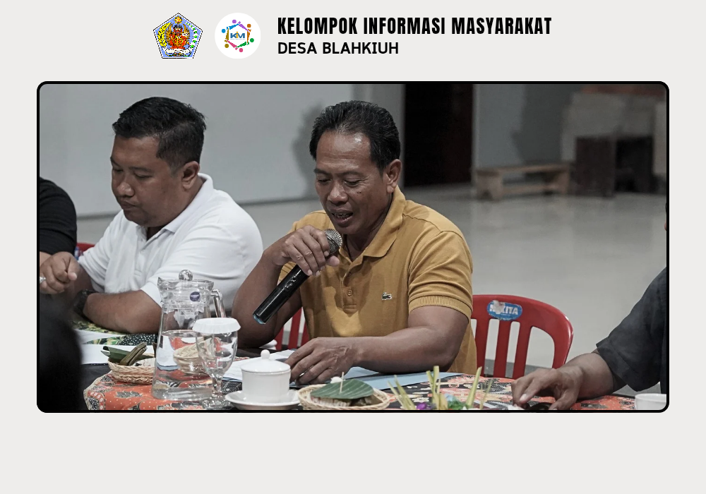 Rapat koordinasi pelaksanaan BERISAPA Desa Blahkiuh sebagai salah satu alternatif penanggulangan sampah - Image 7