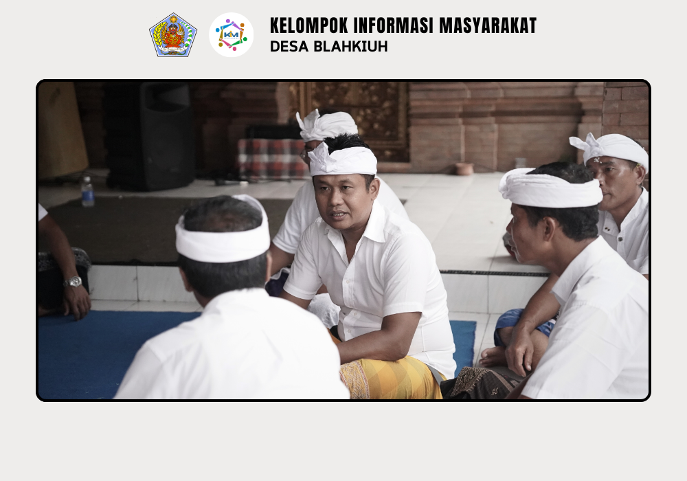 Serah Terima Upakara Piodalan di Pura Desa Lan Puseh Desa Adat Pikah, Pura Majapahit Banjar Pikah, dan Pura Dalem Pendem Banjar Dlodpasar, Desa Blahkiuh. - Image 6