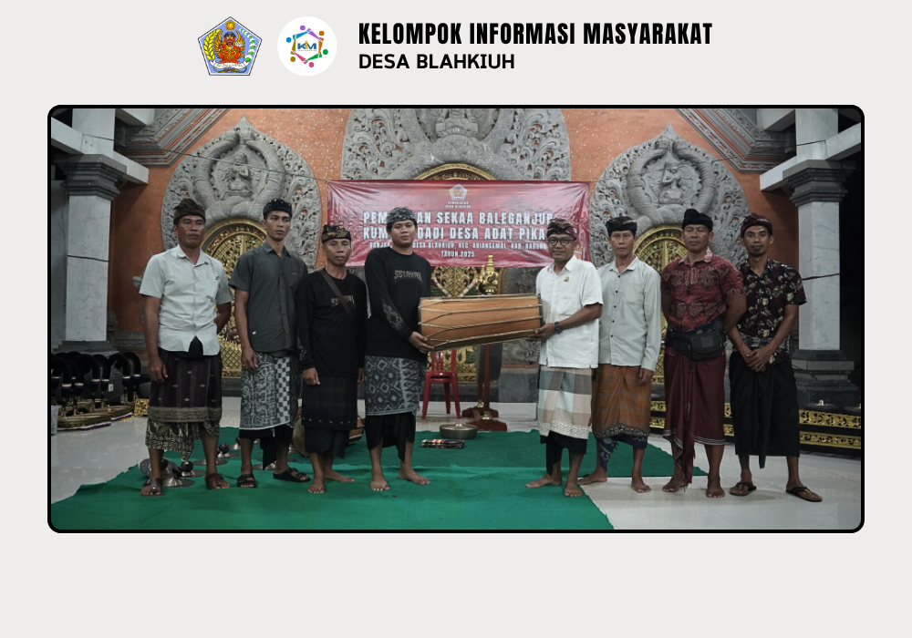 PEMBINAAN SEKAA BALEGANJUR KUMARA NADI DESA ADAT PIKAH - Image 8
