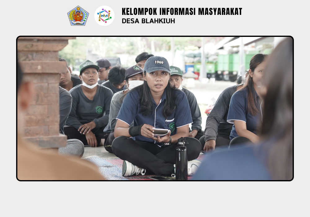 Rapat Evaluasi TPS 3R Kubon Ampas Sari Desa Blahkiuh - Image 5