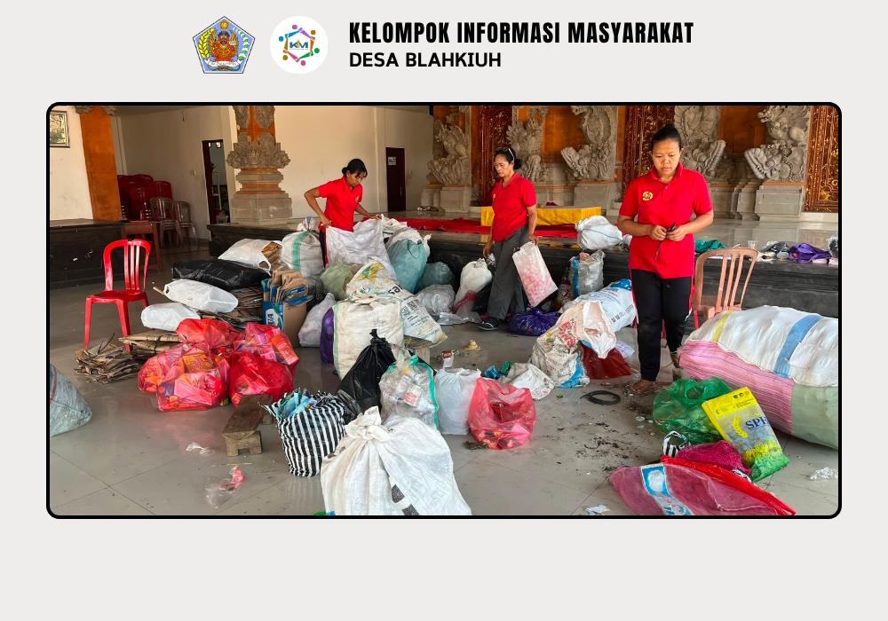Kegiatan Bank Sampah di Desa Blahkiuh - Image 2
