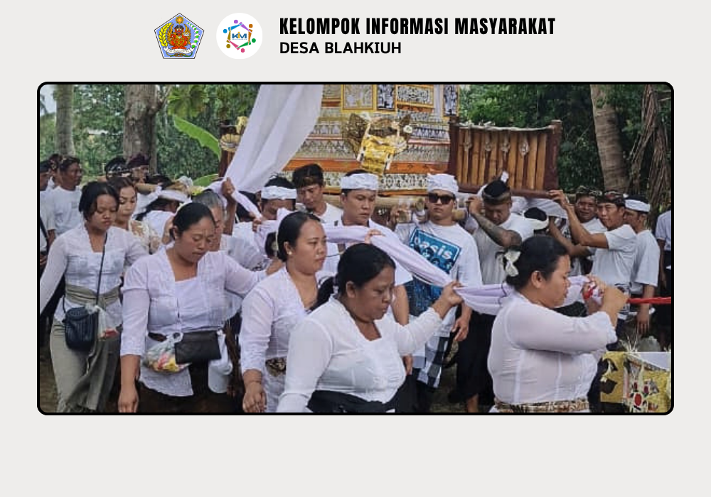 Upacara Pelebon Jero Mangku Pura Dalem Gede Desa Adat Blahkiuh Berlangsung Penuh Penghormatan - Image 4