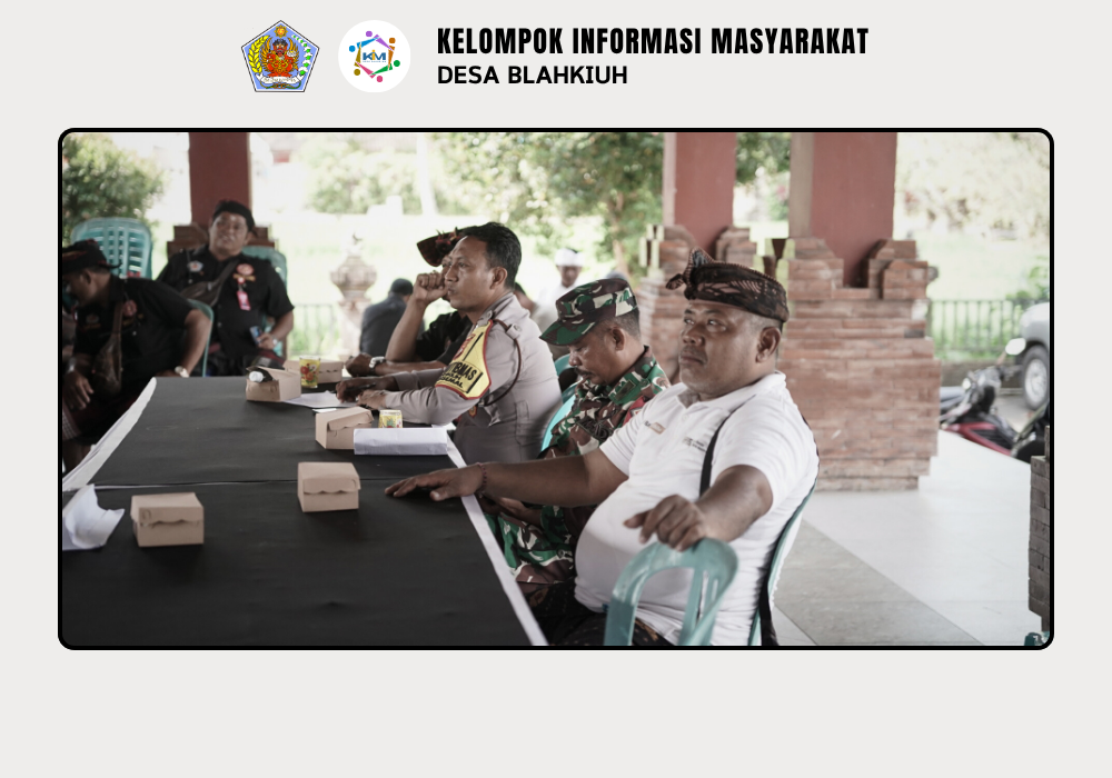 Musyawarah Ngadegang Bendesa Adat Blahkiuh Periode 2025–2030 Berjalan Lancar dan Penuh Kekeluargaan - Image 6
