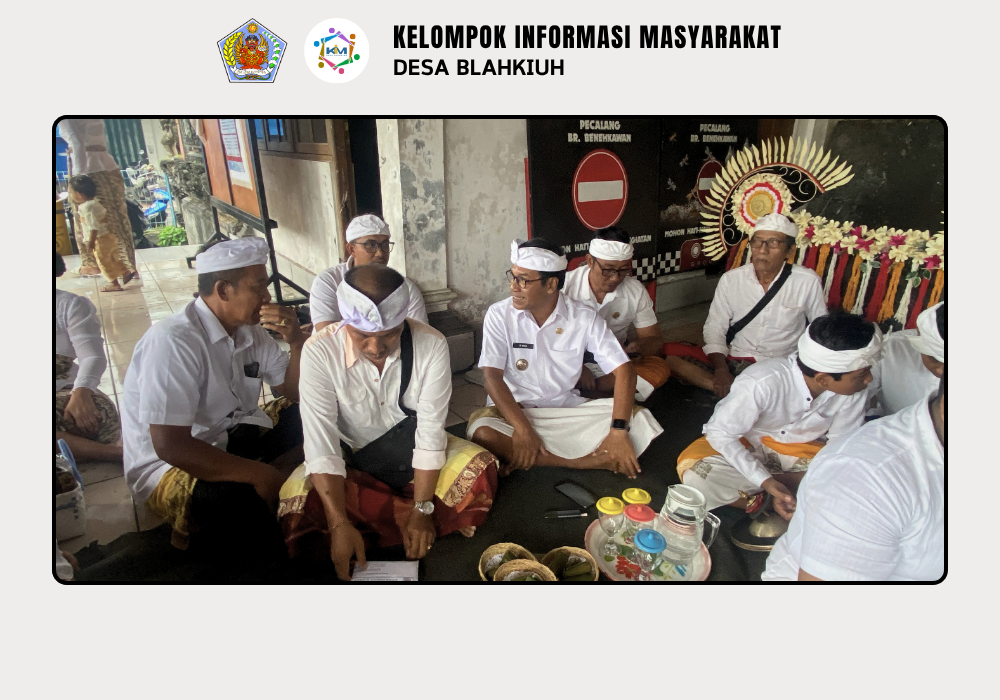 Serah Terima Upakara Piodalan di Pura Melanting Banjar Benehkawan, Desa Blahkiuh - Image 6