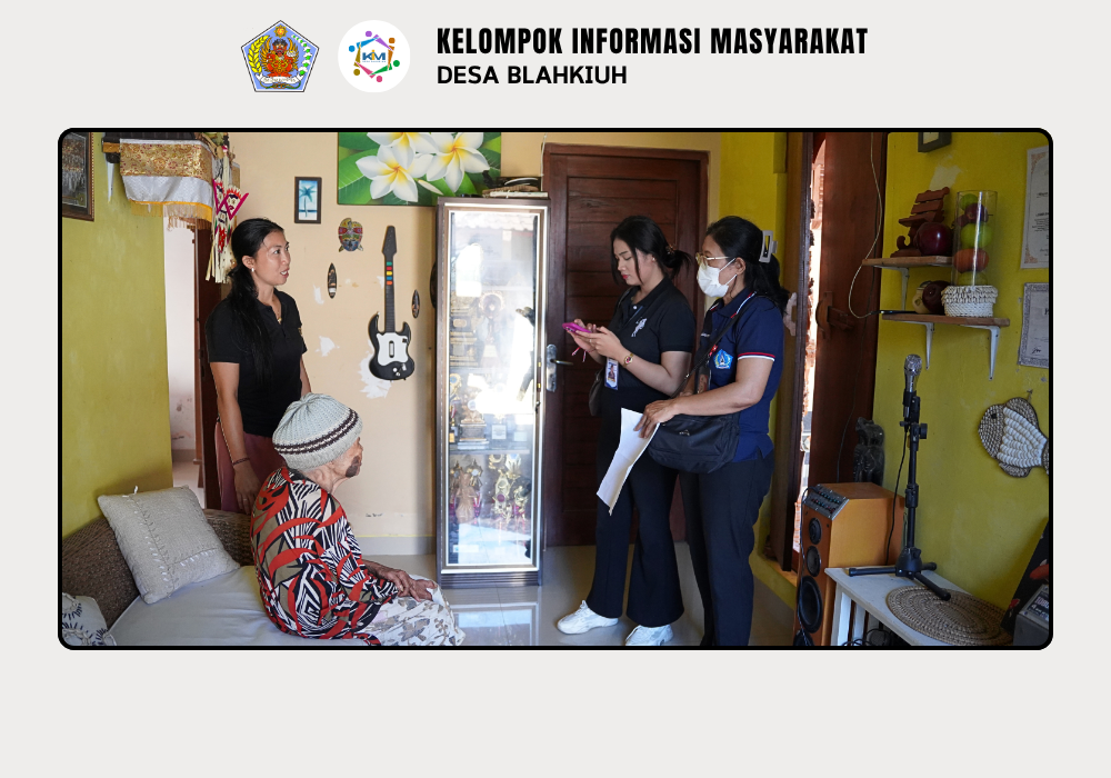 Dinas Sosial Kabupaten Badung Laksanakan Verifikasi dan Pengecekan Data Lansia Bedridden Tahun 2027 di Desa Blahkiuh - Image 3