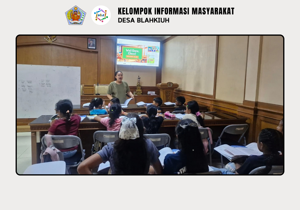 Kegiatan Bimbingan Belajar Bahasa Inggris di Desa Blahkiuh - Image 4