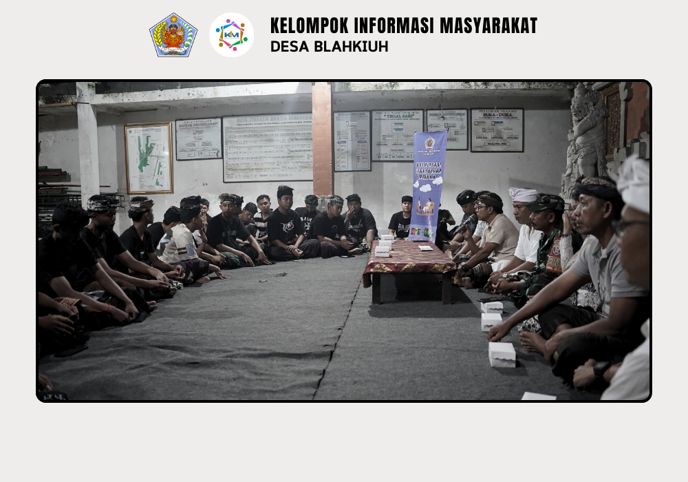 Pembinaan Pementasan Seni Budaya (Pengerupukan) dan Sosialisasi Pengelolaan Sampah Berbasis Sumber di Desa Blahkiuh - Image 4