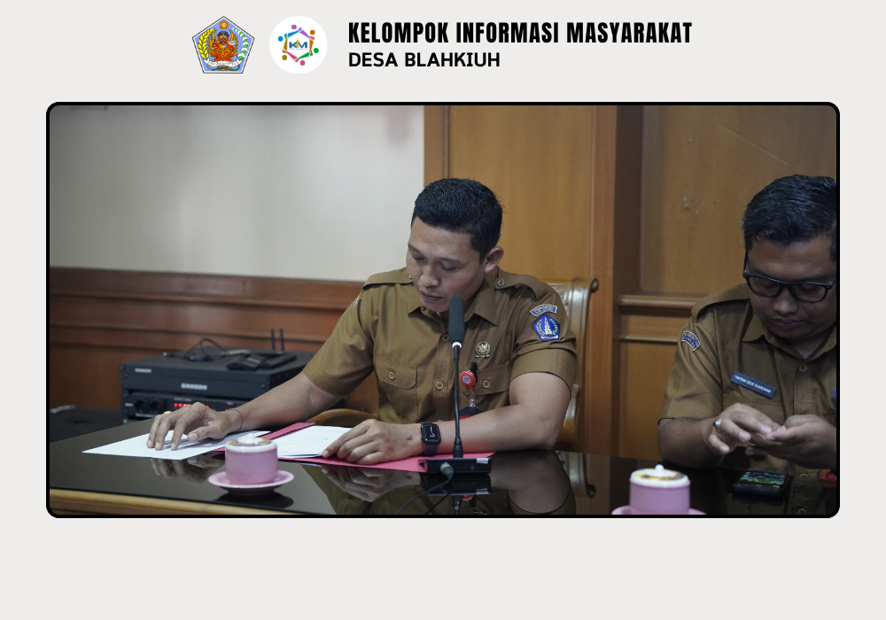 Pembentukan Calon Ketua dan Anggota TPK Pavingisasi Jln. Banten wilayah Banjar Ulapan I serta TPK Pembinaan Banjar Adat se-Desa Blahkiuh - Image 10