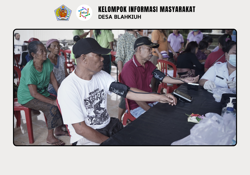 Kegiatan Posyandu Lansia Di Wilayah Banjar Ulapan II