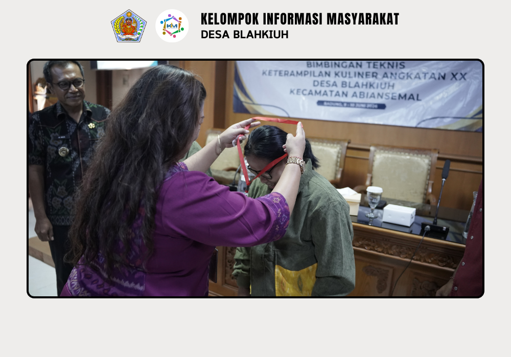 BIMTEK KETERAMPILAN KULINER ANGKATAN XX DESA BLAHKIUH TINGKATKAN KREATIVITAS DAN KETERAMPILAN KADER PKK MELALUI AKSI SOSIAL BERGERAK DAN BERBAGI - Image 7