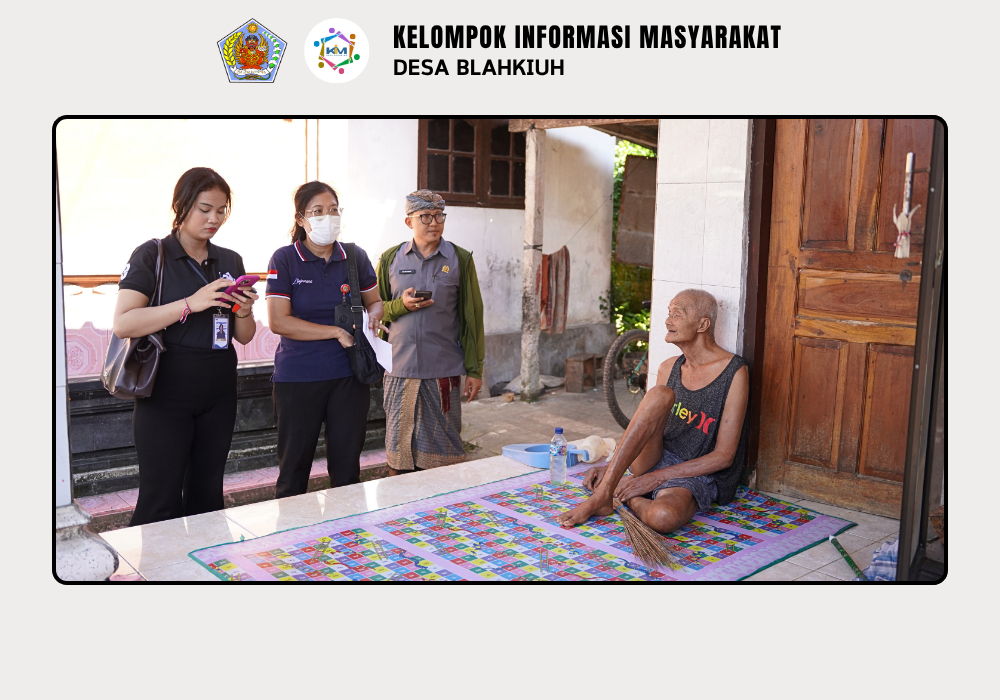 Dinas Sosial Kabupaten Badung Laksanakan Verifikasi dan Pengecekan Data Lansia Bedridden Tahun 2027 di Desa Blahkiuh - Image 2