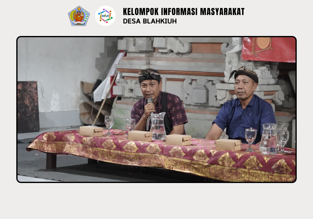 Pembinaan Sekaa Gong Eka Cita Banjar Benehkawan, Desa Blahkiuh - Image 7