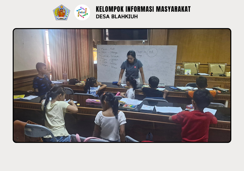 Bimbingan Belajar Bahasa Inggris di Desa Blahkiuh - Image 8